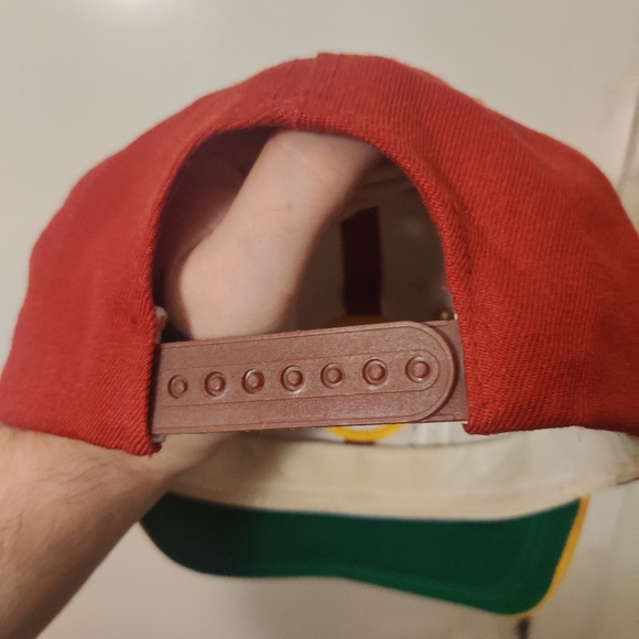 Rare VTG Washington Redskins Sports Specialties Script Brim Wool Snapback Hat - Picture 9 of 12